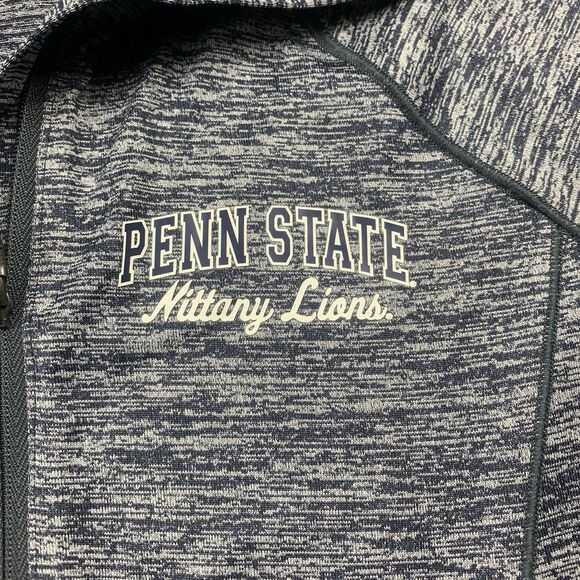 Under Armour Shirt Women’s Size XS Blue 1/4 Zip Semi Fitted Heat Gear Penn State - Picture 3 of 7